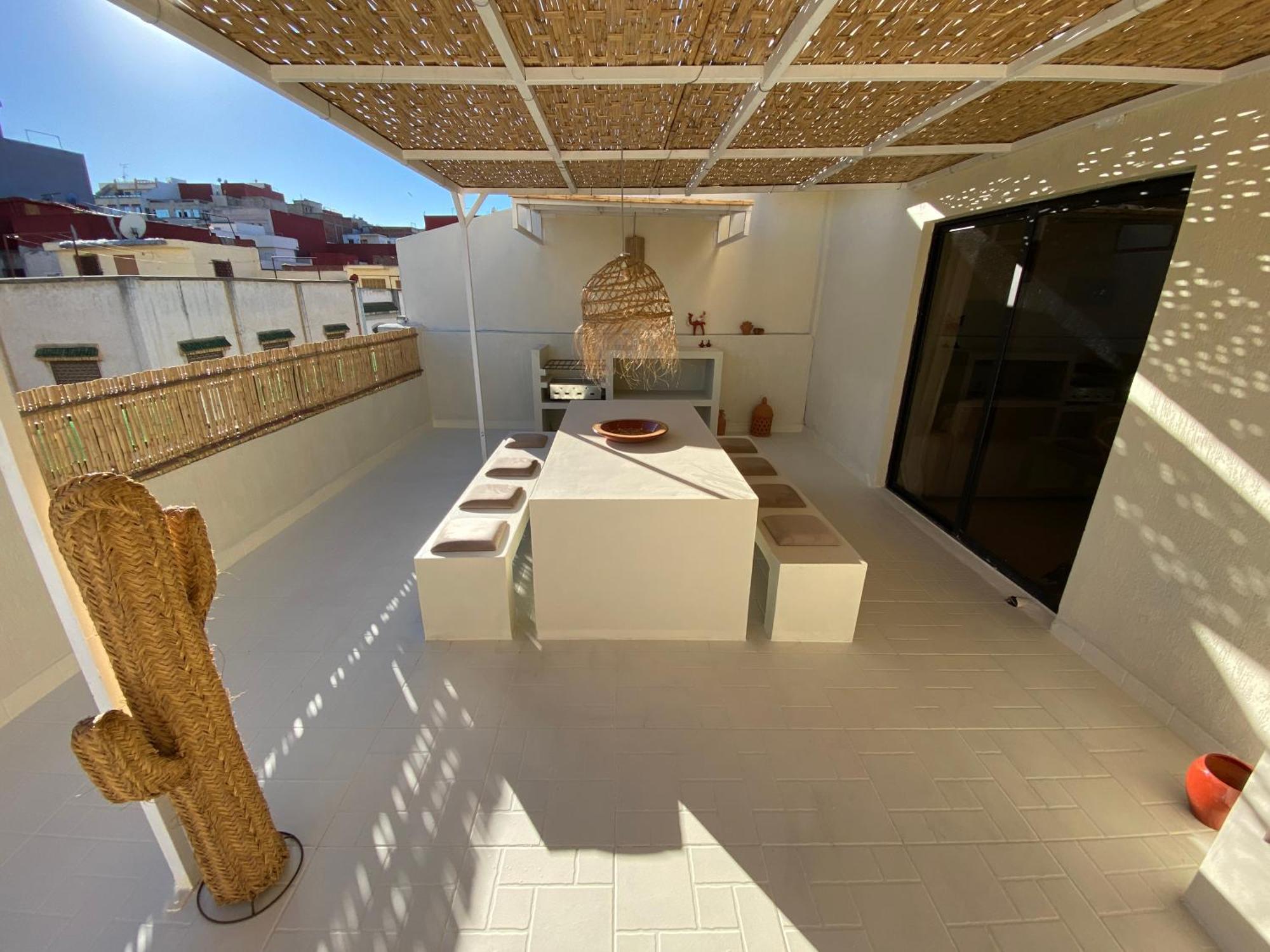 טנג'יר Magnificent Apartment With Private Rooftop Terrace מראה חיצוני תמונה